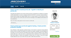 Desktop Screenshot of joomlasiterecovery.com